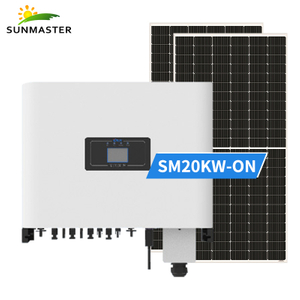 20KW على النظام الشمسي الشبكة